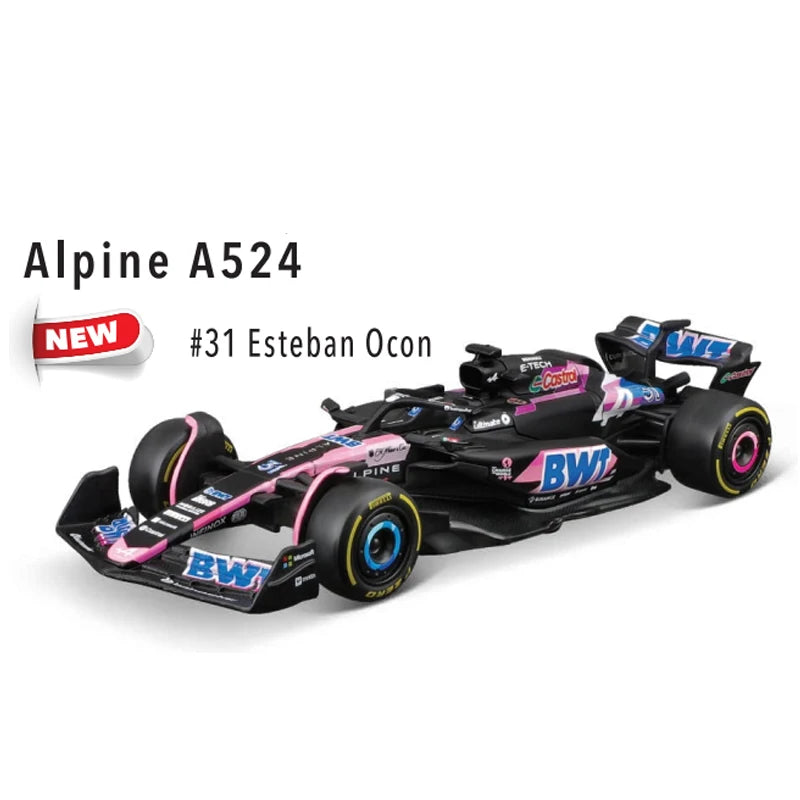 Alpine A524 F1 2024 1:43 Diecast model