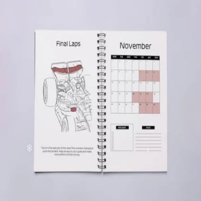 2025 Formula Planner & Calendar