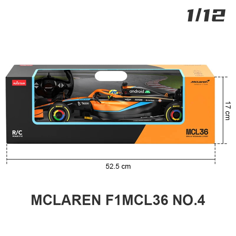 1:12 F1 McLaren MCL36 #4 Lando Norris