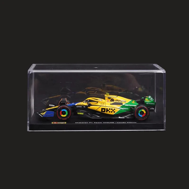 McLaren MCL 38 1:43 with Stand and Cover 2024 Monaco Diecast Model