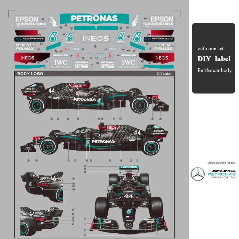 1:18 Mercedes-AMG F1 W11 EQ