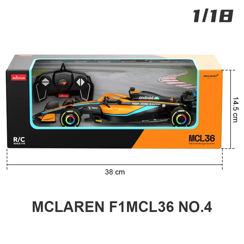 1:18 F1 McLaren MCL36 #4 Lando Norris