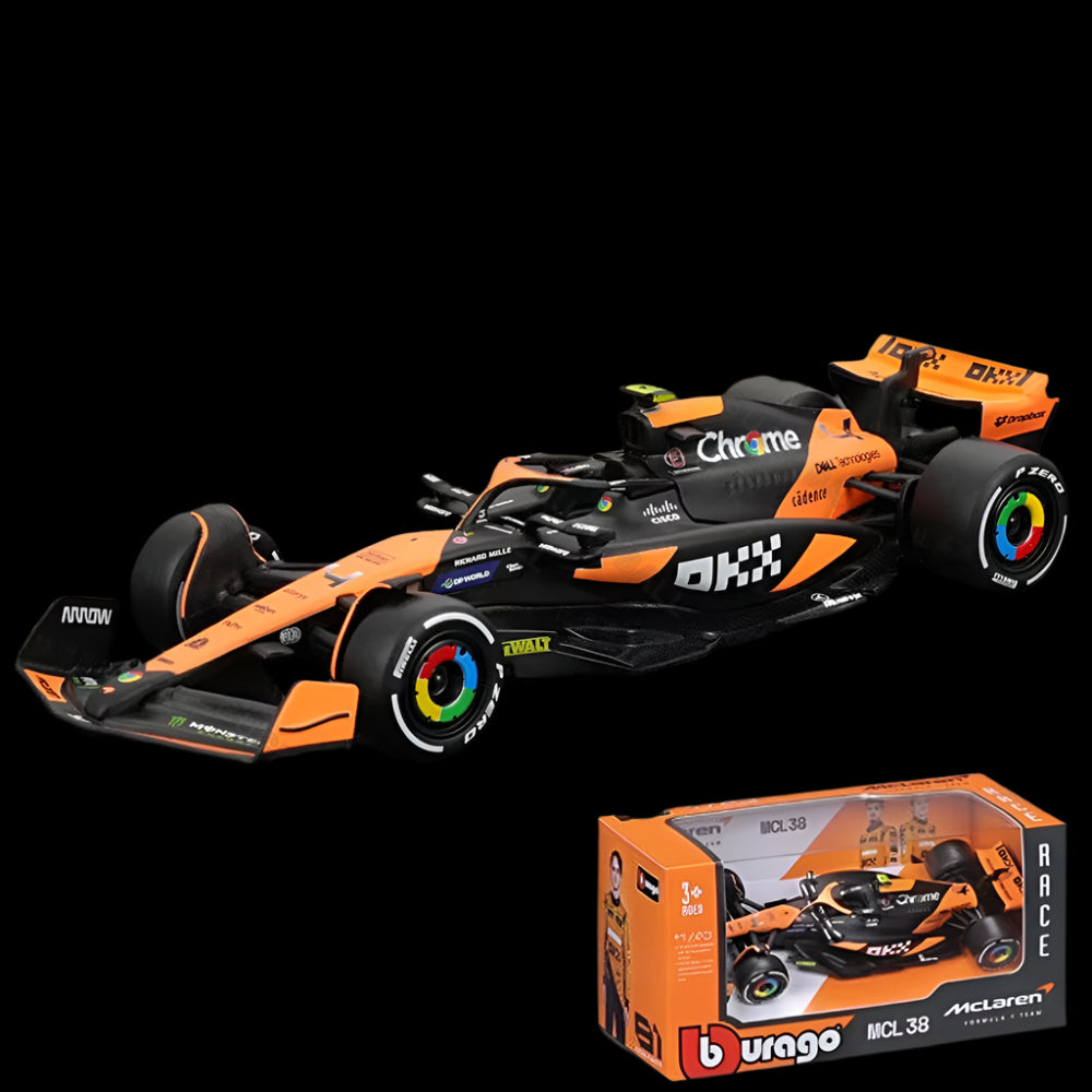 McLaren MCL38 F1 2024 1:43 Miami Livery Diecast Model